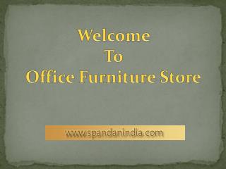 Builders’ office Furniture Designers in India