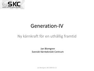 Generation-IV