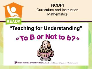 NCDPI Curriculum and Instruction Mathematics