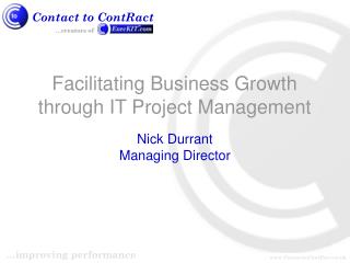 Facilitating Business Growth through IT Project Management