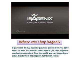 where can i buy isagenix