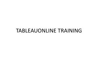 tableu Online Training | Online tableu Training in usa, uk,