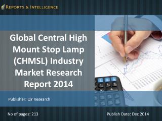 Central High Mount Stop Lamp (CHMSL) Industry Market 2014