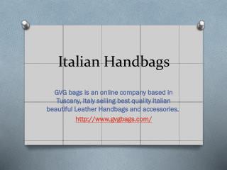 Italian Handbags