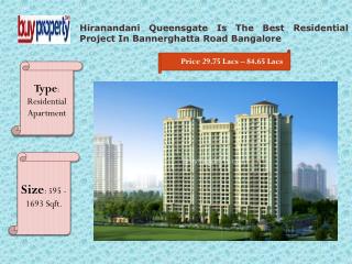 Hiranandani Queensgate Offers Best 1, 2, 3 BHK Apartments