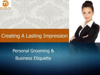 personal grooming business etiquette
