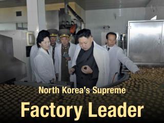 North Korea's supreme factory leader