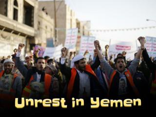 Unrest in Yemen