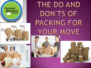 The Do and Don'ts of Packing for Your Move