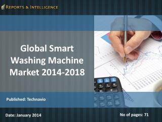 Global Smart Washing Machine Market 2014-2018