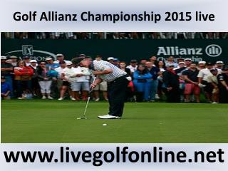 watch Allianz Championship Golf live online