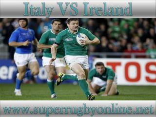 watch Ireland vs Italy live online stream