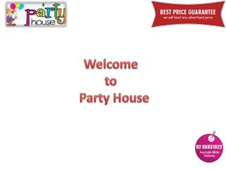Party House - Online Party Supplies