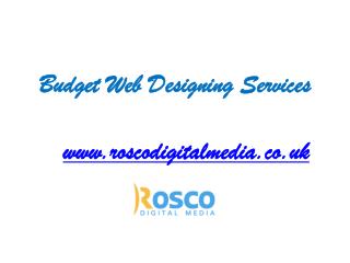 Web Designing Services - www.roscodigitalmedia.co.uk