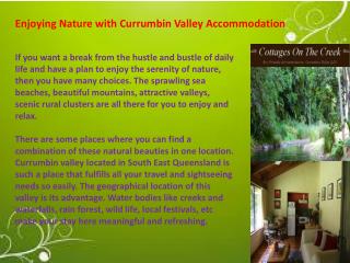 Enjoying Nature with Currumbin Valley Accommodation