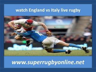 where to watch Italy vs England live rugby 14 feb