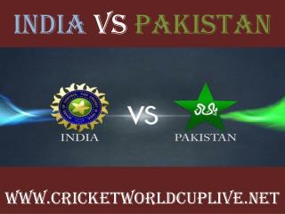 watch India vs Pakistan cricket match in Adelaide aus..