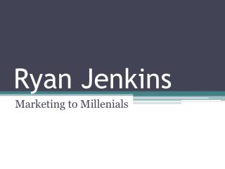 Marketing to Millennials – with Ryan Jenkins