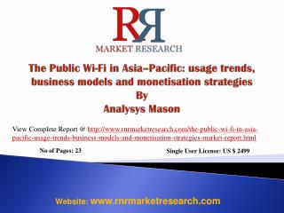 APAC Public Wi-Fi Market to 2019 by Company