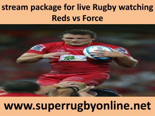 stream package for live Rugby watching Reds vs Force