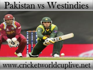 how to watch Pakistan vs West indies online cricket match on