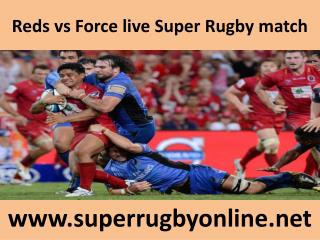 Force vs Reds Super Rugby Match Live Streaming