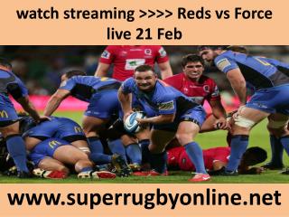 watch ((( Force vs Reds ))) live broadcast