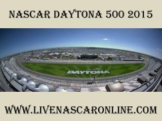 watch nascar Daytona 500 2015 live online