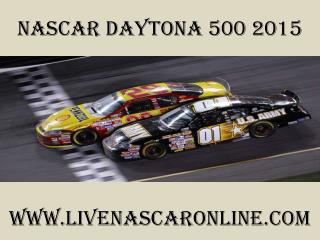 watch Nascar Daytona 500 2015 live online