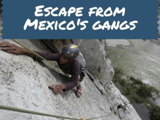 Escape from Mexico's gangs