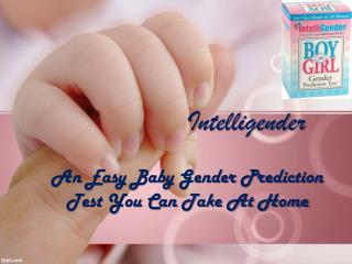 An Easy Baby Gender Prediction Test You Can Take At Home