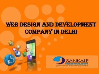 Web Design and Development Company in Delhi
