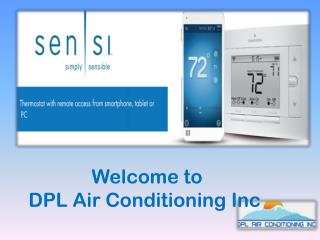 Welcome to DPL Air Conditioning Inc