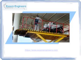 Manufacturer Of High Quality Hydraulic Goods Lifts
