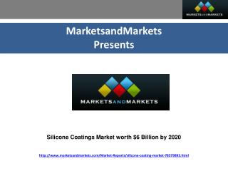 Silicone Coatings Market worth $6 Billion by 2020