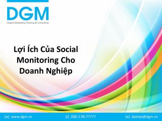 Loi ich cua Social Monitoring