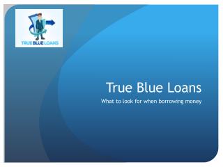 True Blue Loans
