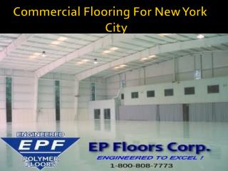 Epoxy Flooring New York