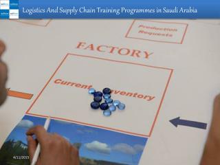 Logistics And Supply Chain Training Programmes in Saudi Arab