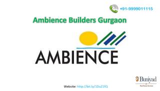 Ambience Residential Gurgaon