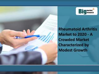 Rheumatoid Arthritis Market to 2020 - A Crowded Market Chara
