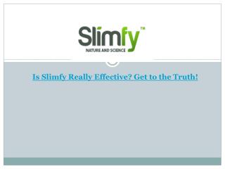 Is Slimfy Really Effective? Get to the Truth!