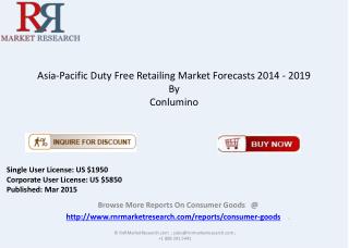 2015 Asia-Pacific Duty Free Retailing Market Overview