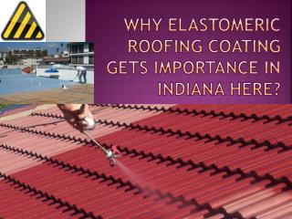 Why Elastomeric Roofing Coating Gets Importance in Indiana H