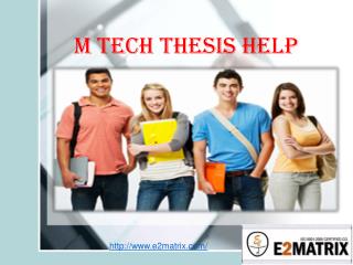 mtech thesis