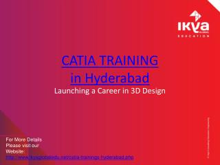 CATIA Training Course in Hyderabad - Ikyaglobaledu