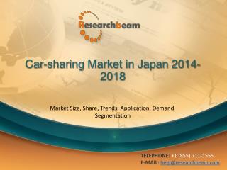 Car-sharing Market in Japan 2014-2018