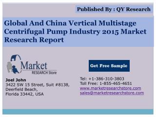 Global and China Vertical Multistage Centrifugal Pump Indust