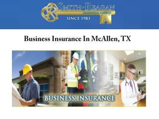 Business Insurance In McAllen, TX