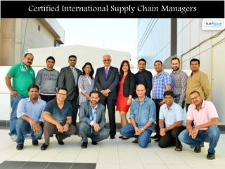 Certified International Supply Chain Managers